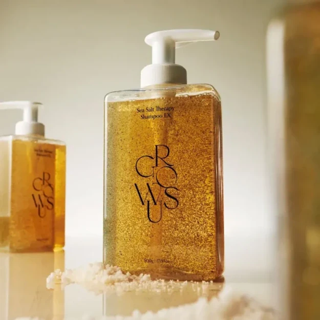 GROWUS Sea Salt Therapy Shampoo – plaukų šampūnas su jūros druska